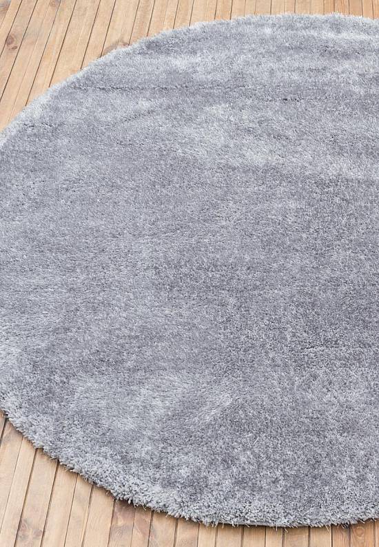 Мягкий ковер с длинным ворсом T2-grey