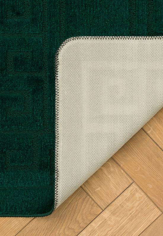 Зеленый коврик для ванной Ethnic 2536 Hunter Green