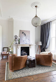 ковер в интерьере Clivia UC3931