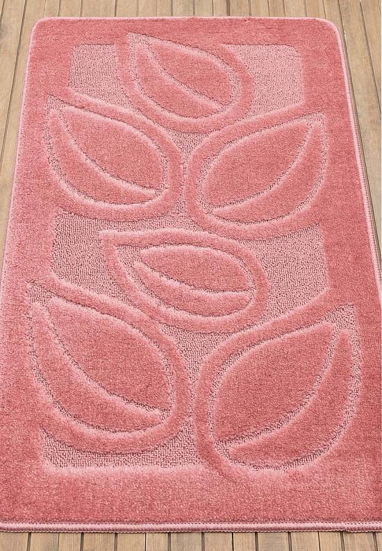 Розовый коврик для ванной комнаты Flora 2580 Dusty Rose