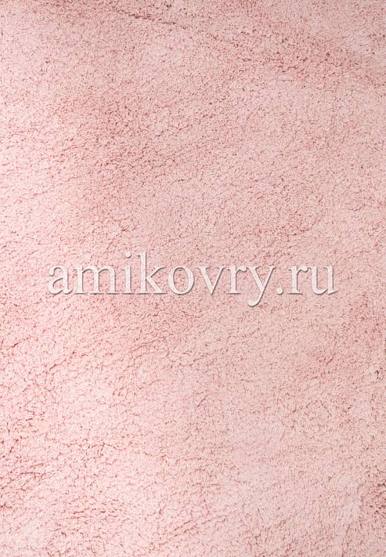 Розовый коврик для ванной из хлопка Loris-Pink