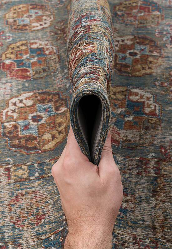 Винтажный безворсовый ковер LM6080-L399