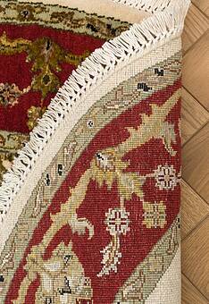 основа ковра Kashan gold 10/10 CH-102-3-Ivory/Red овал