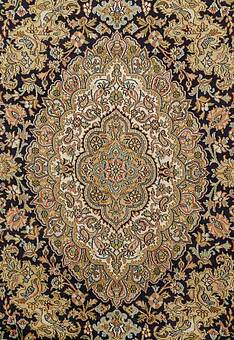 фрагмент ковра Cashmir IIST-GI9KK292Z Kashan Blue