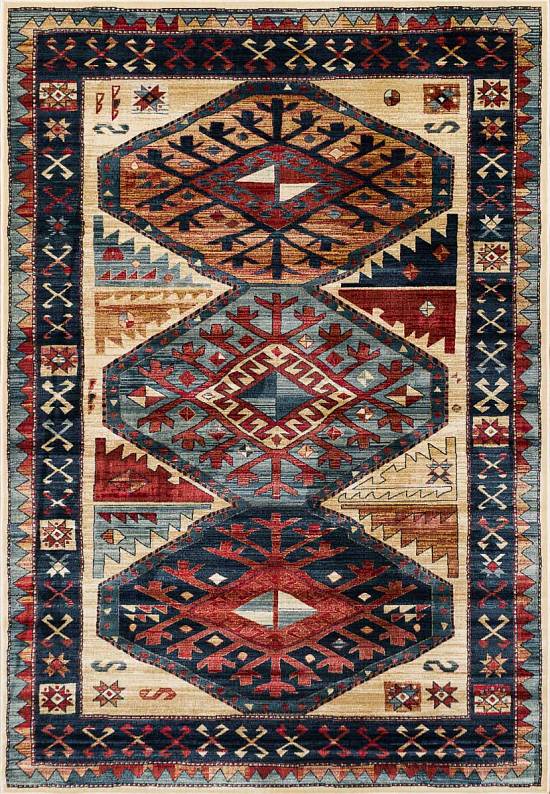Высокоплотный ковер из вискозы VD2329-V378
