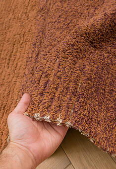 фактура ковра Lorena Canals Cotton Twin Toffee