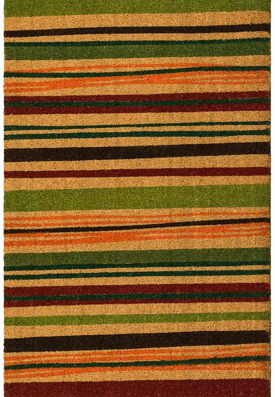Входной коврик из кокосовой щетины Elegant Stripe-74196