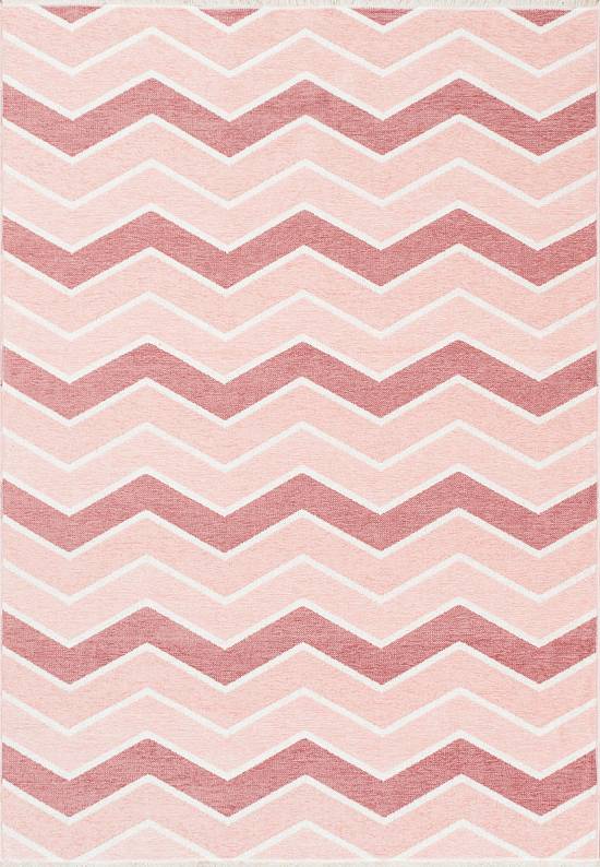 Двусторонний безворсовый ковер NK 05 Cream Pink