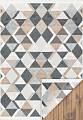 Двусторонний безворсовый ковер Arya AR 10 Beige Black