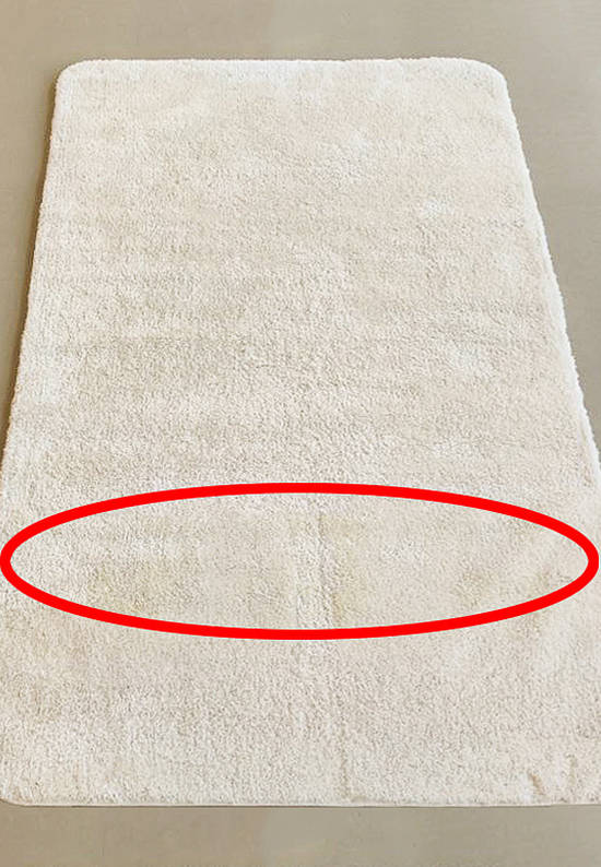 Мягкий коврик для ванной 3501 Beige discount4