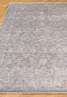 ковер в перспективе против ворса Taftan TF 02 Dark Grey Bronze