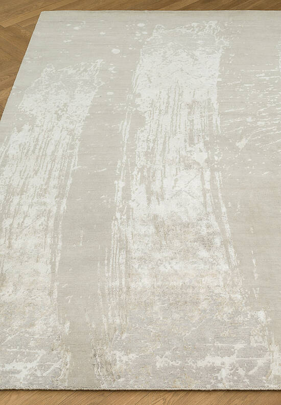 Индийский ковер ручной работы Silver Grey