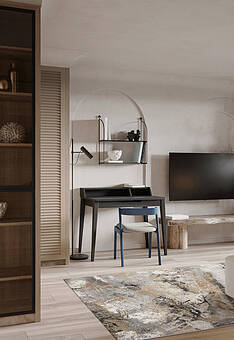 ковер в интерьере Platinum RP3550-R734