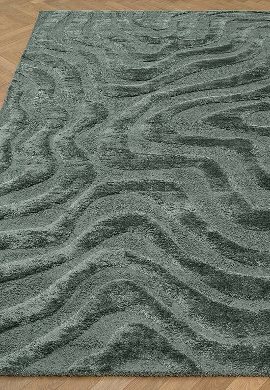 Мягкий пушистый ковер RE5458-R802