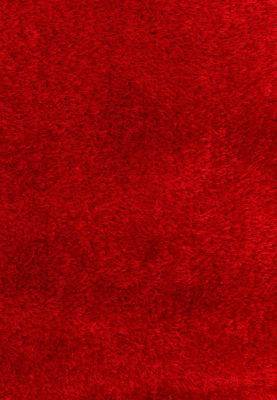 Мягкий ковер с длинным ворсом H74-red