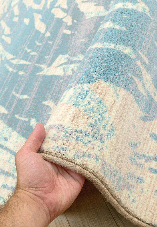 Монгольский шерстяной ковер EA5970-E11