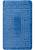 Синий коврик для ванной Ethnic 2509 Blue