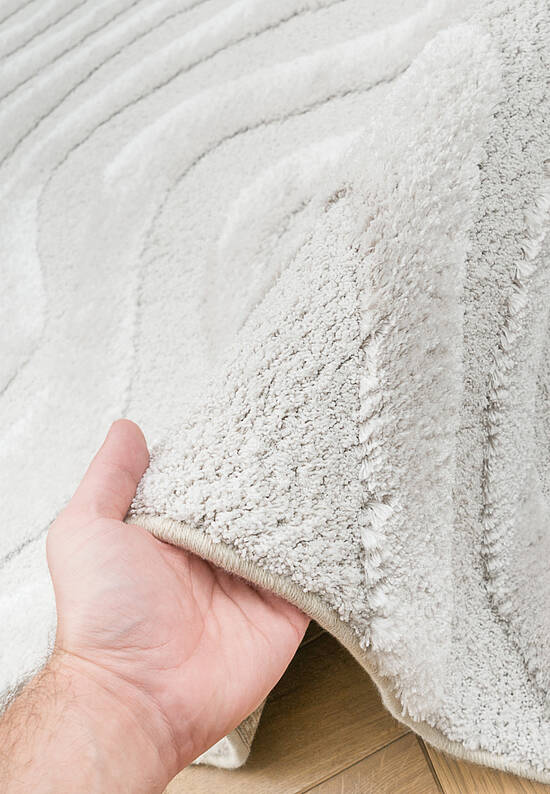 Мягкий пушистый ковер RE5458-R55 P