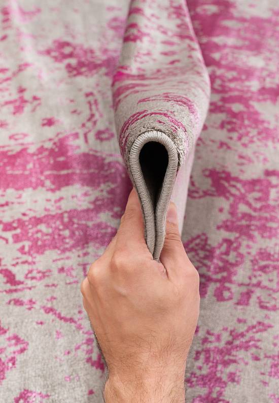 Классический вискозный ковер 12 Grey Fuchsia