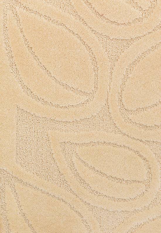 Бежевый коврик для ванной Flora 2540 Beige