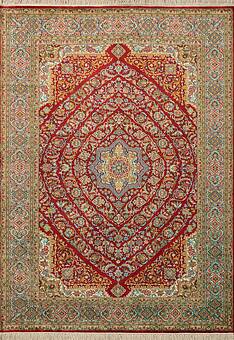 дизайн ковра Cashmir IIST-GI97K27Z7 Kashan Red