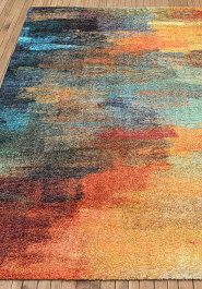 ковер в перспективе Florida Confetti 11430 01 Terracotta
