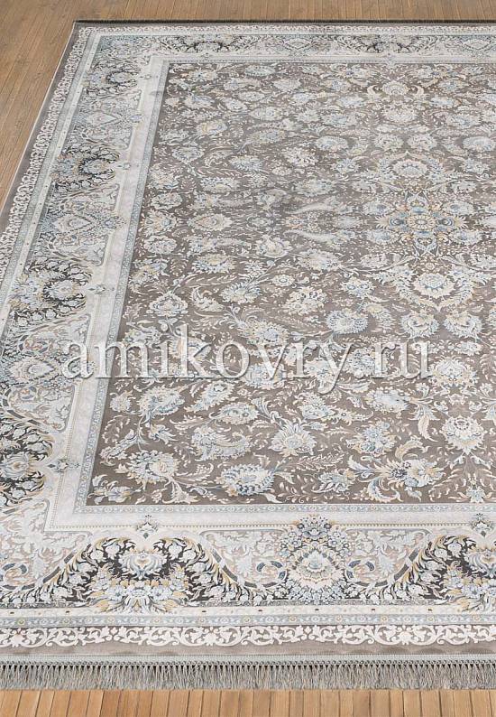 Иранский высокоплотный ковер G256-Gray