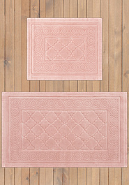 дизайн комплекта ковриков Confetti Bath Cotton Salda 03 Dusty Rose