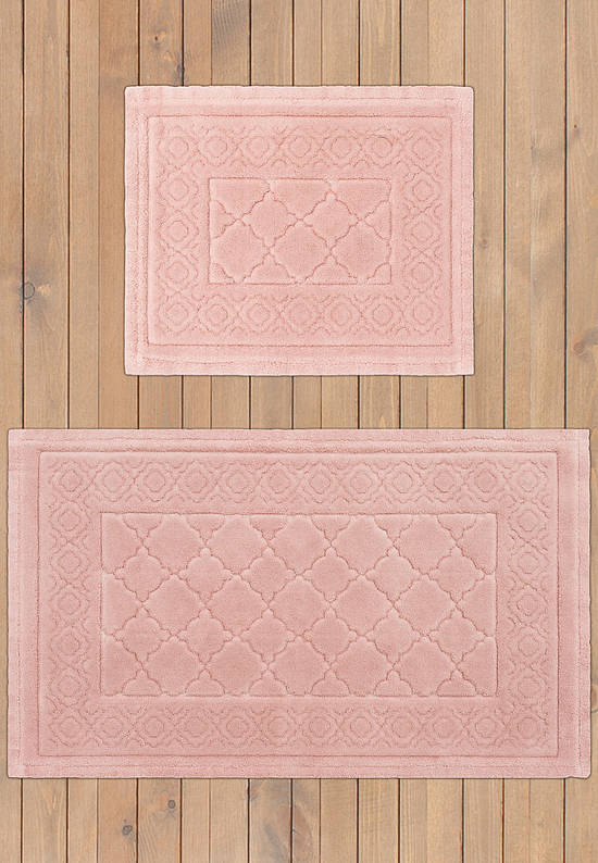 Комплект ковриков для ванной и туалета Salda 03 Dusty Rose