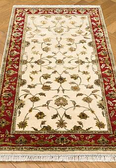 ковер в перспективе по ворсу Kashan gold 10/10 CH-102-5-Ivory/Red