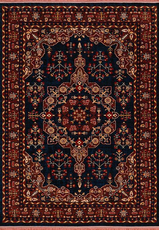 Иранский синтетический ковер FA4122-F9 discount