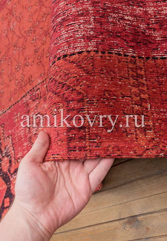 Безворсовый хлопковый ковер из Бельгии Farrago-8782