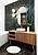Белый коврик для ванной Organic Soft Light 1601 White