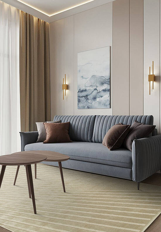 Бельгийский ковер из вискозы VC6039-V91