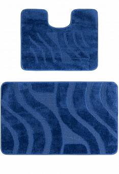 Комплект ковриков для ванной Confetti Bath Maximus Symphony 2582 Dark Blue PS