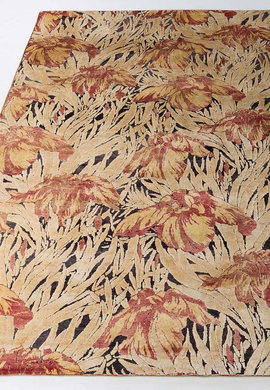 Элитный ковер ручной работы Art Deco Flowers