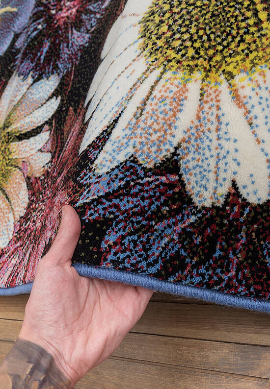 Монгольский шерстяной ковер EA4934-E16