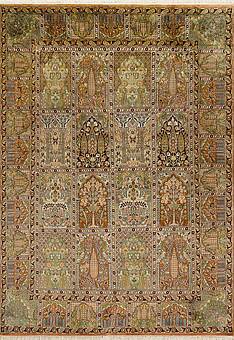 дизайн ковра Cashmir Ghom Rost