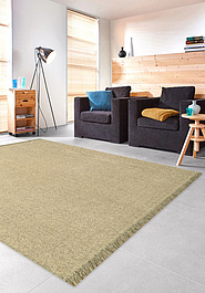 безворсовый ковер в интерьере Lana 8986-69500