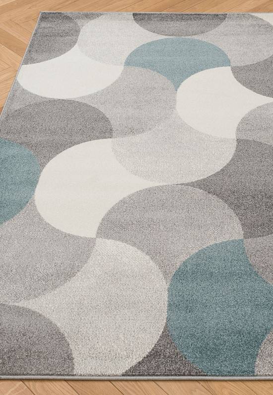 Недорогой современный ковер 2257-Light Gray