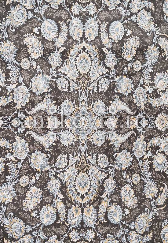 Иранский высокоплотный ковер G256-Dark Gray