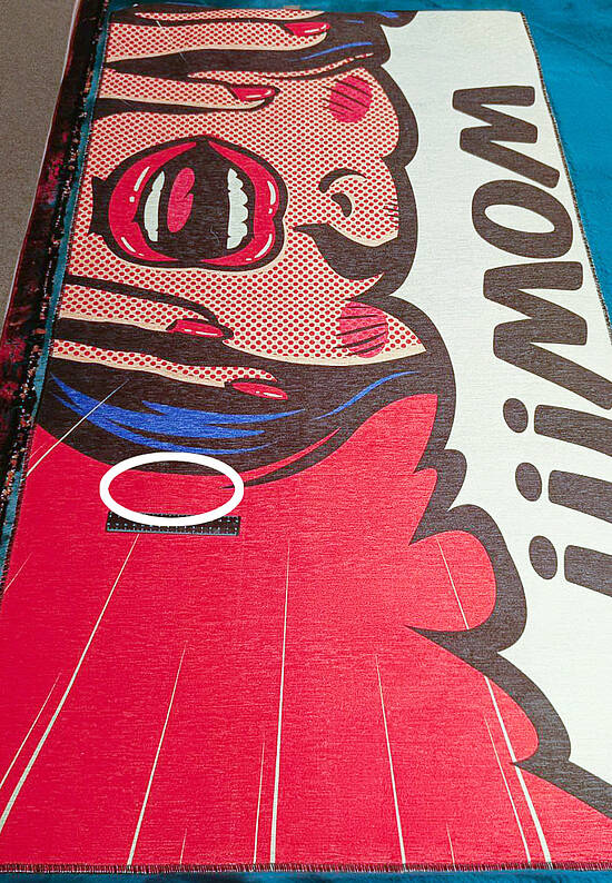 Безворсовый ковер для подростка Wow discount1