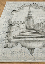 ковер в перспективе по ворсу АртРуками VD3497-V238-1