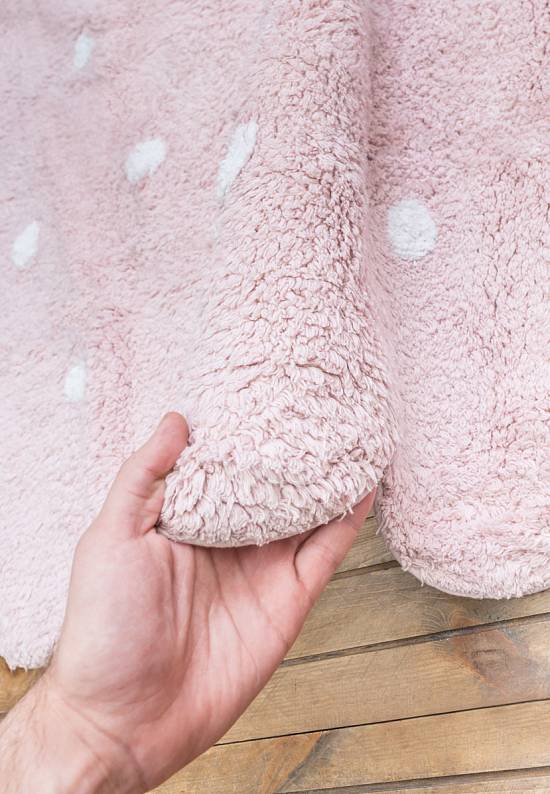Детский стираемый ковер Biscuit Pink