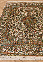 ковер в перспективе против ворса Cashmir 244199-Shiraz beige/rust