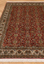 ковер в перспективе против ворса Cashmir 231488-Afshar red/beige