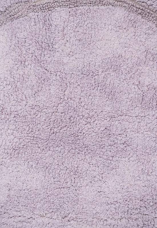 Сиреневый коврик для ванной из хлопка Cathy-Purple