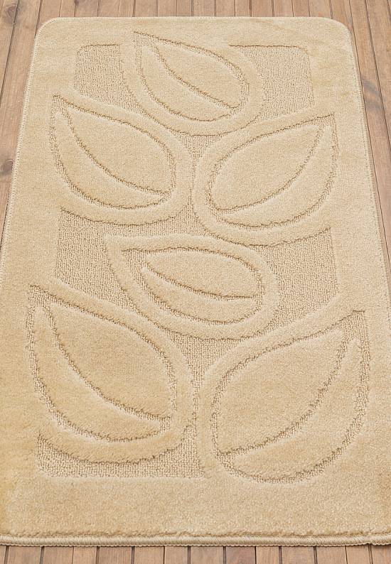 Бежевый коврик для ванной Flora 2540 Beige