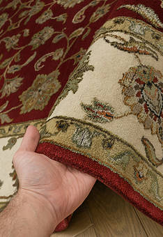 фактура ковра Kashan gold 10/10 MI-1032-Red/Ivory