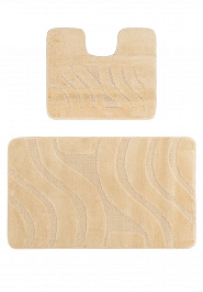 дизайн комплекта ковриков для ванной Confetti Bath Maximus Symphony 2540 Beige BQ